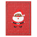 Search for african american tablecloths Santa claus