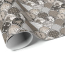 Search for fish scale wrapping paper Blue