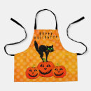 Search for black cat aprons Funny
