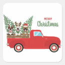 Search for pickup trucks stickers Merry christmas