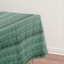 Search for vintage tablecloths Green
