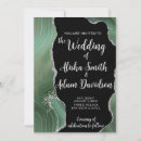 Search for silver glitter wedding invitations Agate