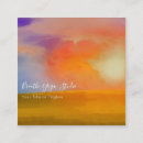 Search for sunrise business cards Yoga instructor