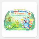 Search for cartoon butterfly stickers Children