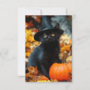 Search for black cat thank you cards Cute