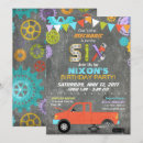 Search for handyman birthday invitations Mechanic