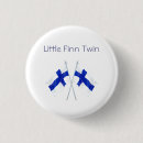 Recherche de finlande badges Drapeau finlandais