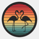 Recherche de flamand autocollants Vintage