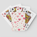 Search for cute valentine playing cards Colourful