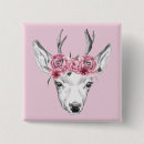 Search for deer square buttons Forest