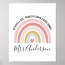 Search for teacher appreciation posters Rainbow