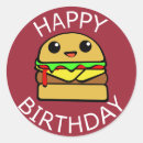 Search for cute burger stickers Foodie