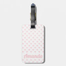 Search for cute luggage tags Pink