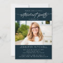 Search for retiree invitations Navy blue