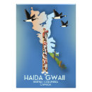 Search for haida art posters Totem pole