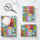 Search for cat in the hat wrapping paper Grinch