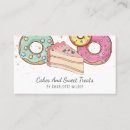 Search for donuts business cards Pastry chef
