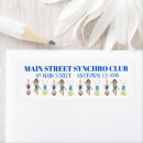 Search for swim return address labels Team