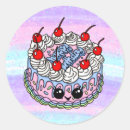 Search for whimsical cake stickers Pink