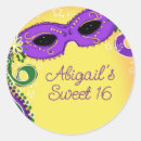 Search for masquerade mask stickers Mardi gras