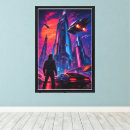 Search for cyberpunk posters canvas prints Science fiction