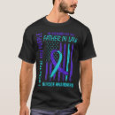 Search for purple and teal tshirts Health