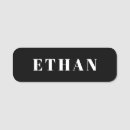 Search for black and white name tags Corporate