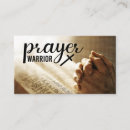 Search for prayer business cards Bible