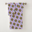 Search for rainbow bath towels Purple