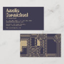 Search for geek business cards Science