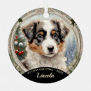Search for miniature ornaments Puppy