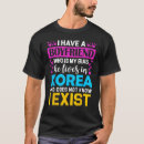 Search for i have a boyfriend tshirts Korean