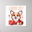 Search for dog owner canvas prints Corgi mom