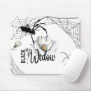 Search for black widow mousepads Spooky