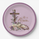 Search for he is risen plates Easter