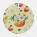 Search for fruits ornaments Watercolor