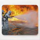 Search for for firemen mousepads Silver bunker suit