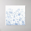Search for chinoiserie canvas prints Blue and white