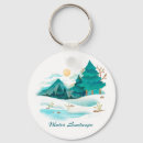 Search for winter trees keychains Green