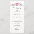 Recherche de pourpre mariage menus Blanc