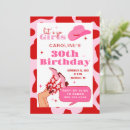 Search for red cowgirl invitations Lets go girls
