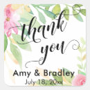 Search for pink flowers wedding stickers Floral