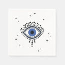 Search for evil eye napkins Blue