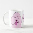 Recherche de illustration de caniche tasses Rose