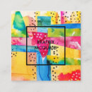 Search for bright color business cards Colorful