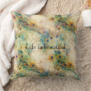 Recherche de paon blanc coussins Turquoise
