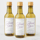 Search for mini wedding wine labels Thank you
