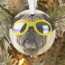 Search for pug ornaments Puppy