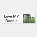 Search for doodle bumper stickers Dog