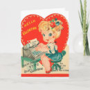 Recherche de timbre de saint valentin cartes Vintage